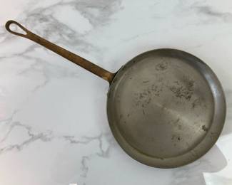 Lot 4454 French Metaux Ouvres Copper Crepe Pan