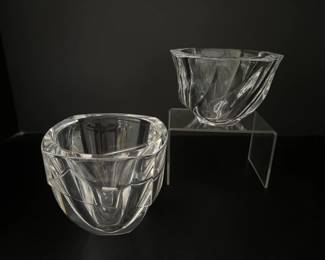 Lot 4406 Orrefors Lancelot Crystal Bowl Residence Crystal Bowl