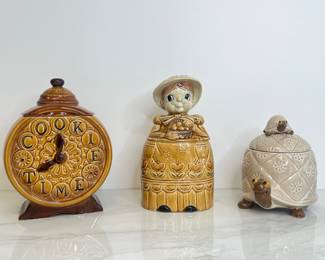 Lot 4253 Vintage Cookie Jars Made in Japan Lefton China