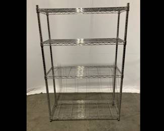 Lot 3969 Wire Metal Storage Rack Shelf
