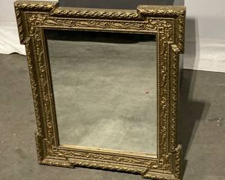 Lot 4306 Carved Giltwood Framed Wall Mirror