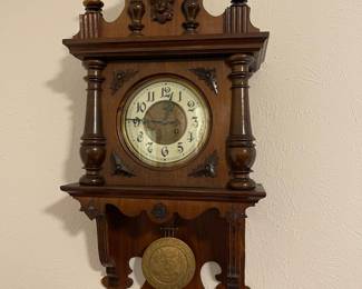 Antique Clock, just beautiful made by Gustav Becker, Germany late 1800's early 1900's