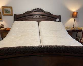 Showing the split King mattresses
