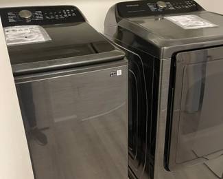 Samsung Smart washer and dryer