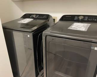 Samsung Smart washer and dryer
