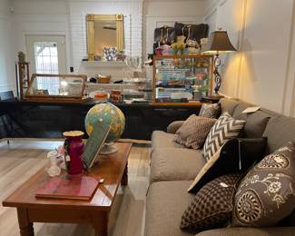 Looking into the living room