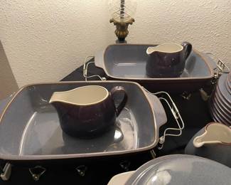 English Denby ware pottery