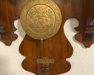 Brass free swinging pendulum