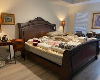 Looking across the Master Bedroom, lots of great linens