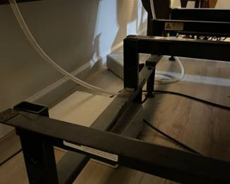 Showing more of the mechanics of the bed