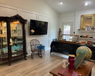 Looking into the living room