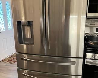 The Samsung French Door Smart Fridge
