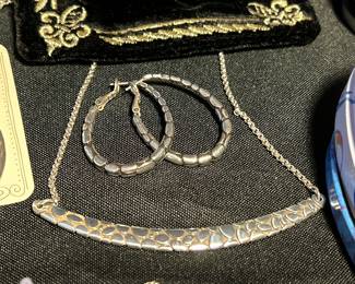 Costume Jewelry: Brighton Earrings and Necklaces