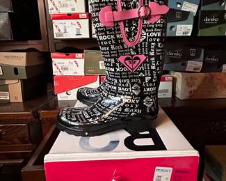 Massive Collection of New in Box Shoes: Roxy Rain Boots