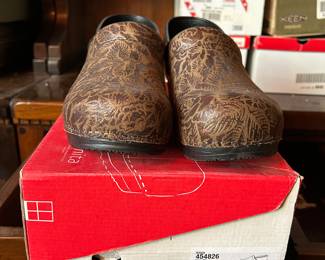 Massive Collection of New in Box Shoes: Sanita Clogs