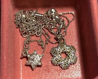 Costume Jewelry: Brighton Star of David Necklace