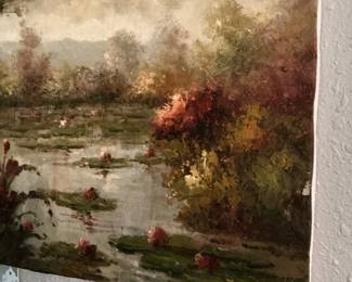 Beautiful small oil painting