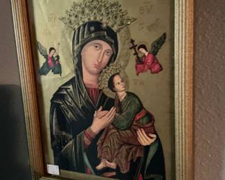 Religious framed photos