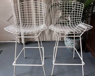 Knoll Bertoia barstools
