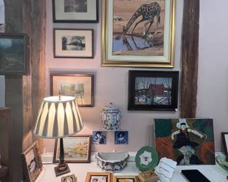 original art and lamps