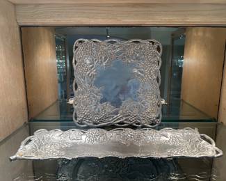 Arthur Court Pewter Plates