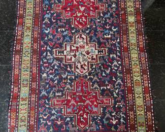 Hand-Knotted Isfahan Rug (46"W x 64"L)