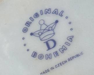 Original Bohemia Divided Floral Bowl