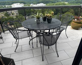 Salterini  5 Piece Patio Dining Set