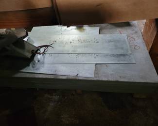 Metal sheets
