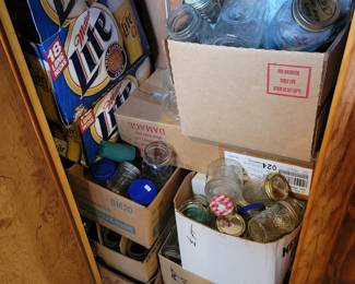 Lots of Canning jars