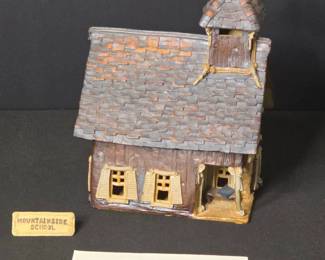 Windy Meadows Pottery " Mountainside School" Limited Edition