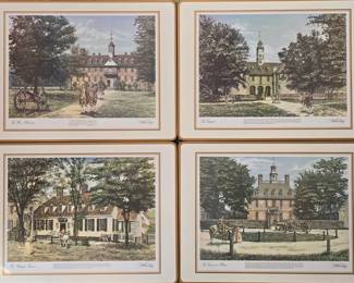Williamsburg Place mats by Pimpernel