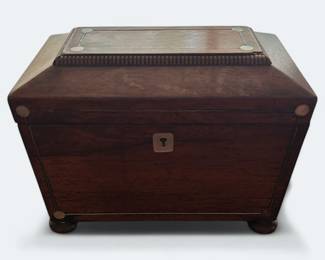 19 Century Regency Tea Caddy