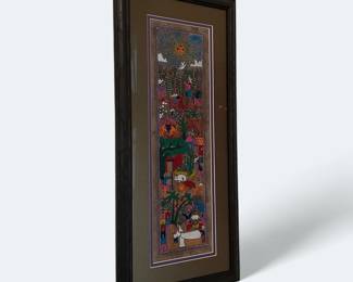 Vinatge Mexican Folk Art Print