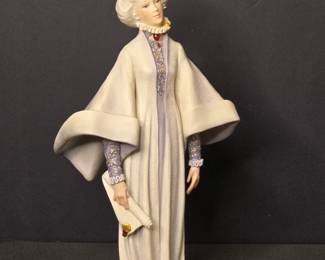 Cybis "Portia" depicting the heiress from Merchant of Venice Figurine