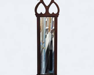 Vintage Mirror with Heart cutout