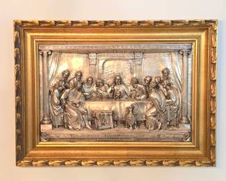 "The Last Supper" 3D Plaque, Made in Spain