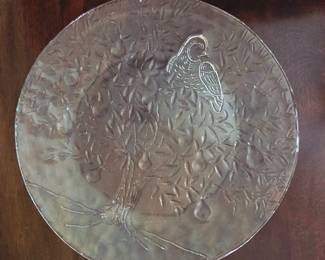 Partridge in a Pear Tree Serving Plate