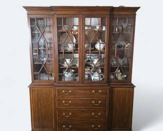 Henkel Harris Mahogany China Cabinet