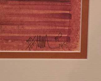 Buckley Moss "Visit to the Principal" signed and Limited Edition