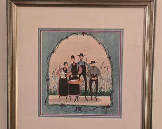Buckley Moss "Generations" signed and Limited Edition