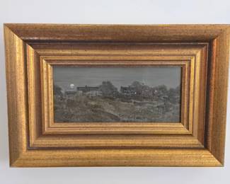 Harold E Little "Fincastle" Painting