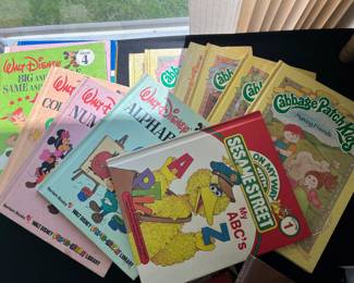 Walt Disney children’s books
Cabbage patch books
