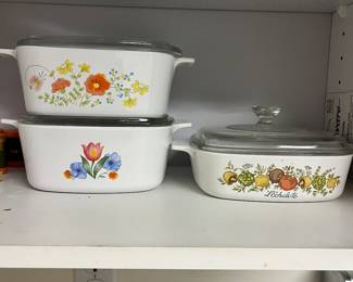 Vintage corningware