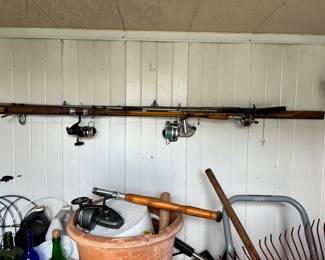 Fishing poles