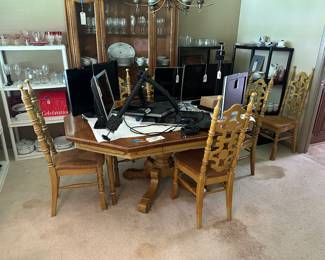 Lots of computer moniters