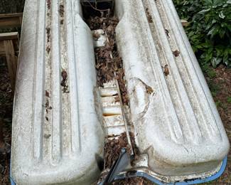 Paddle boat with canopy