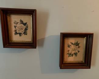 Antique floral art 