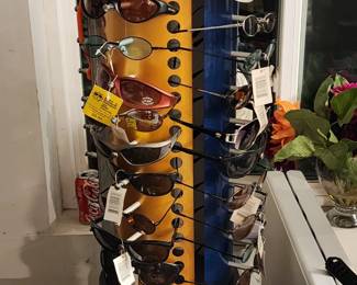 Lots of sunglasses to choose from