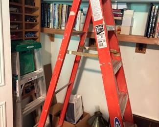 . . . Werner fiberglass ladder